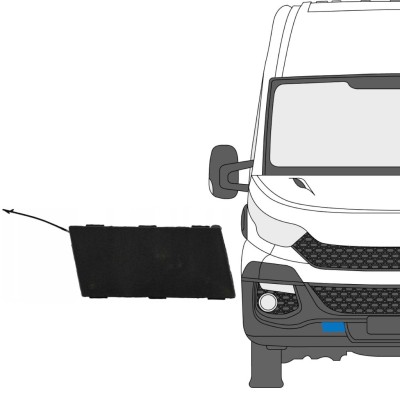 Grotelės už Iveco Daily 2014-2019 / Dešinė 16239