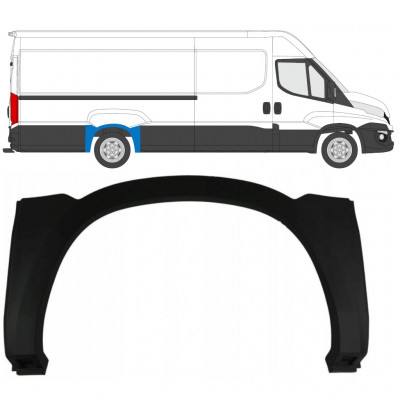 Sparno juosta galinio sparno už Iveco Daily 2014-2019 / Kairė = Dešinė (simetriška) 7885
