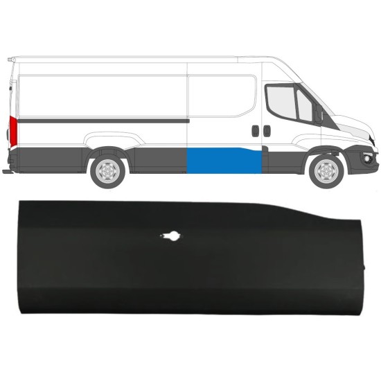 Sparno juosta stumdomų durų už Iveco Daily 2014-2019 / Dešinė 16654