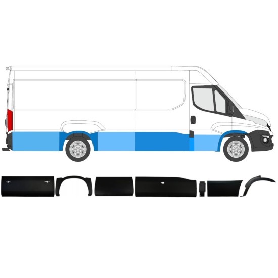 Juostelių rinkinys už Iveco Daily 2014-2019 / Dešinė / 11981