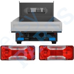 Galinis žibintas už Iveco Daily 1999-2014 / Kairė + Dešinė / Rinkinys 9842