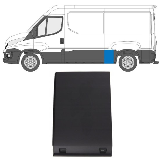 Sparno juosta galinio sparno už Iveco Daily 2014-2019 / Kairė 16662