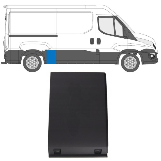 Sparno juosta galinio sparno už Iveco Daily 2006-2016 / Dešinė 16661