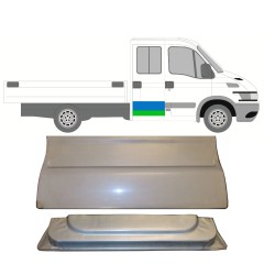 Galinių durų vidinė + išorinė dalis už Iveco Daily 1999-2014 / Kairė = Dešinė (simetriška) / Rinkinys 16174