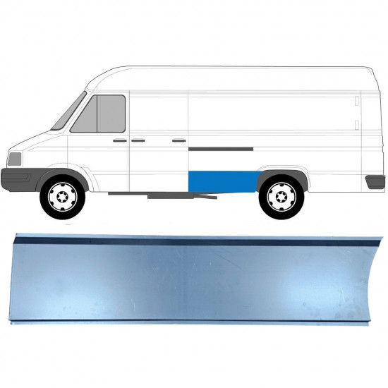 Galinė arka už Iveco Daily 1985-1999 / LWB / Kairė 5750