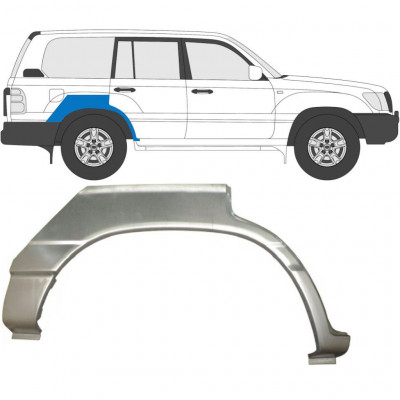 Galinė arka už Toyota Land Cruiser 1998-2007 / Dešinė 7054