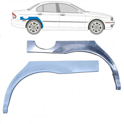 Galinė arka už Jaguar X-Type 2001-2009 / Kairė + Dešinė / Rinkinys 10475