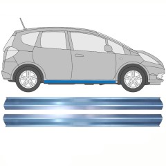 Slenkstis, apatinė už Honda Jazz 2008-2015 / Kairė = Dešinė (simetriška) / Rinkinys 10371