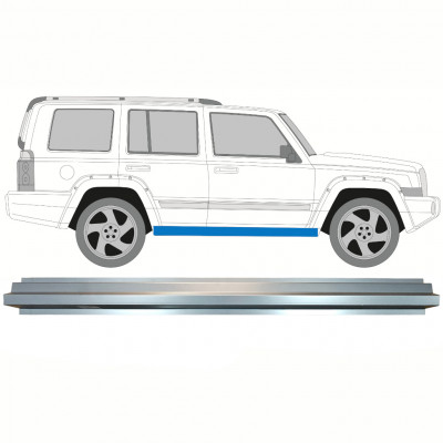 Slenkstis vidinė dalis už Jeep Commander 2005-2010 / Kairė = Dešinė (simetriška) 8353