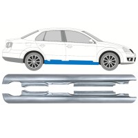 Visas slenkstis už Volkswagen Jetta 2005-2010 / Kairė + Dešinė / SEDAN 17052