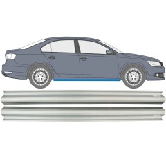 Slenkstis, apatinė už Volkswagen Jetta 2010-2018 / Kairė = Dešinė (simetriška) / Rinkinys 10263