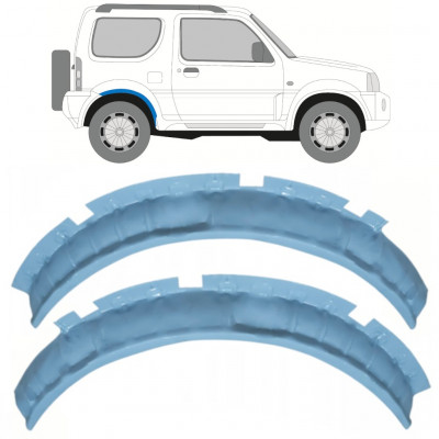 Vidinė arka už Suzuki Jimny 1998-2018 / Kairė + Dešinė / Rinkinys 10232