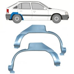 Galinė arka už Opel Kadett E Astra 1984-1993 / Kairė + Dešinė / Rinkinys 16155