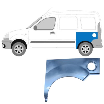 Galinė arka už Renault Kangoo 1997-2008 / Kairė 9127