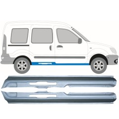 Visas slenkstis už Renault Kangoo 1997-2008 / Kairė + Dešinė / Rinkinys 9480