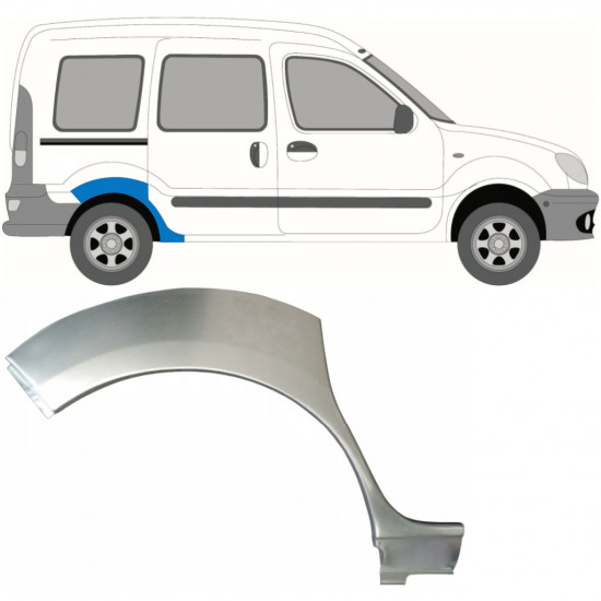 Galinė arka už Renault Kangoo 1997-2008 / Dešinė 6979