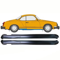 Visas slenkstis už Volkswagen Karmann Ghia 1955-1974 / Kairė + Dešinė / Rinkinys 10750