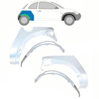 Galinės arkos vidinė + išorinė dalis už Ford KA 1996-2008 / Rinkinys 10777