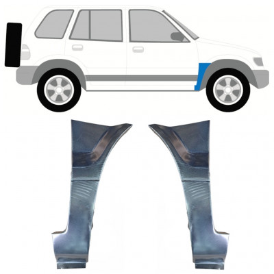 Sparno apatinė dalis už Kia Sportage 1994-2002 / Kairė + Dešinė / Rinkinys 9978