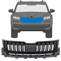 Juodos grotelės už Skoda Kodiaq 2016-2023 / Rinkinys 7547