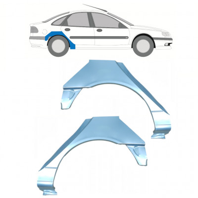 Galinė arka už Renault Laguna 1994-2001 / Kairė + Dešinė / Rinkinys 10591