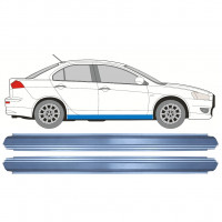 Slenkstis, apatinė už Mitsubishi Lancer 2007- / Kairė = Dešinė (simetriška) / Rinkinys 10489