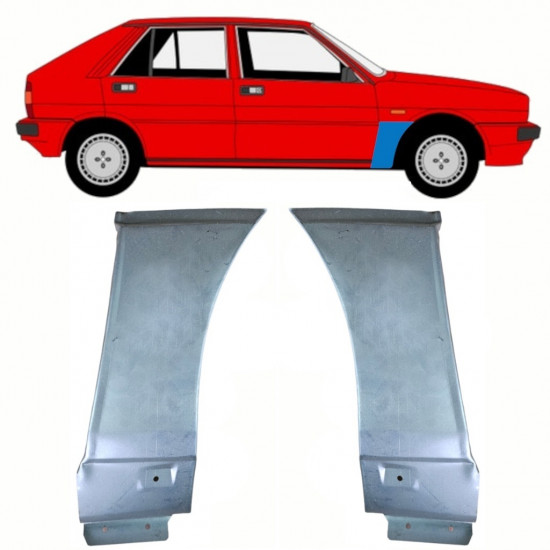 Sparno apatinė dalis už Lancia Delta 1979-1993 / Kairė + Dešinė / Rinkinys 10070