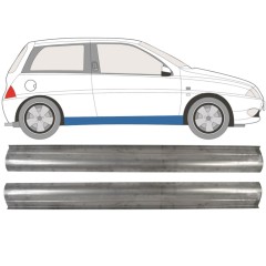 Slenkstis, apatinė už Lancia Ypsilon 1995-2003 / Kairė + Dešinė / Rinkinys 11354