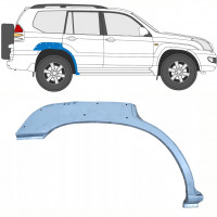 Galinė arka su skylėmis už Toyota Land Cruiser 2003-2010 / Dešinė 10212