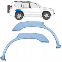 Galinė arka su skylėmis už Toyota Land Cruiser 2003-2010 / Kairė + Dešinė / Rinkinys 10214