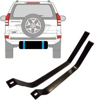 Kuro bako laikikliai už Toyota Land Cruiser J120 2003-2010 9379