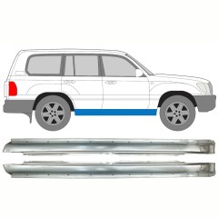 Visas slenkstis už Toyota Land Cruiser J100 1998-2007 / Kairė + Dešinė / Rinkinys 10058