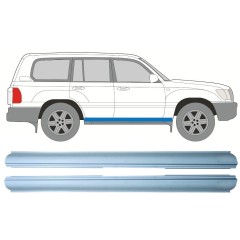 Slenkstis, apatinė už Toyota Land Cruiser J100 1998-2007 / Kairė + Dešinė / Rinkinys 9690