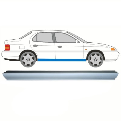 Slenkstis, apatinė už Hyundai Lantra 1990-1995 / Kairė = Dešinė (simetriška) 8614