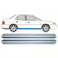 Slenkstis, apatinė už Hyundai Lantra 1990-1995 / Kairė = Dešinė (simetriška) / Rinkinys 10322