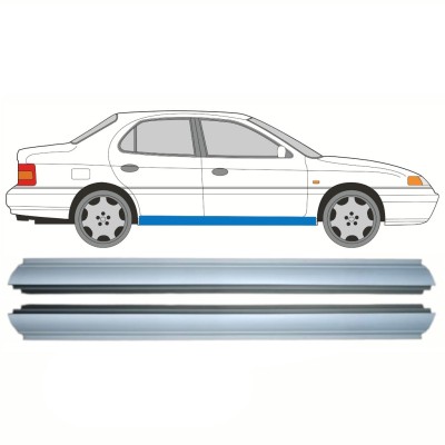 Slenkstis, apatinė už Hyundai Lantra 1990-1995 / Kairė = Dešinė (simetriška) / Rinkinys 10322