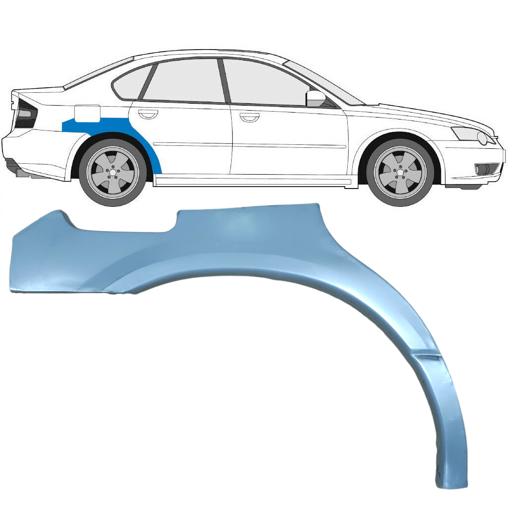 Galinė Arka Už Subaru Legacy 1998-2004 / Dešinė 5612