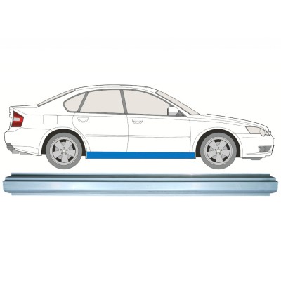 Slenkstis, apatinė už Subaru Legacy 2003-2009 / Kairė = Dešinė (simetriška) / COMBI / SEDAN 16997
