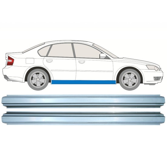 Slenkstis, apatinė už Subaru Legacy 2003-2009 / Kairė + Dešinė / COMBI / SEDAN 16998