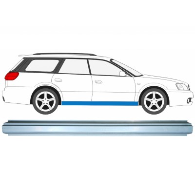Slenkstis, apatinė už Subaru Legacy 1998-2004 / Kairė = Dešinė (simetriška) / COMBI / SEDAN 7018