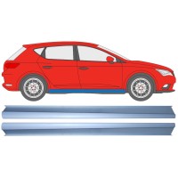 Slenkstis apatinė dalis už Seat Leon 2012-2020 / Kairė + Dešinė / Rinkinys 16984