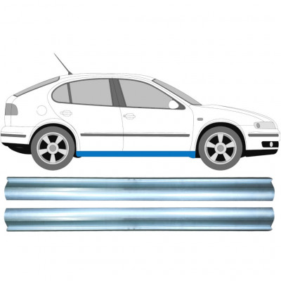 Slenkstis, apatinė už Seat Toledo Leon 1999-2006 / Kairė = Dešinė (simetriška) / Rinkinys 10409