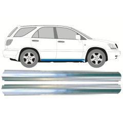 Slenkstis, apatinė už Lexus RX 1998-2003 / Kairė = Dešinė (simetriška) / Rinkinys 10655