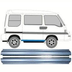 Slenkstis, apatinė už Subaru Libero 1983-1998 / Kairė + Dešinė / Rinkinys 11093