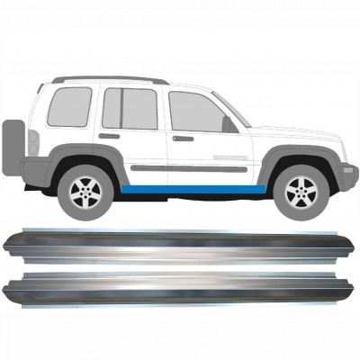 Slenkstis, apatinė už Jeep Liberty 2001-2008 / Rinkinys 11328