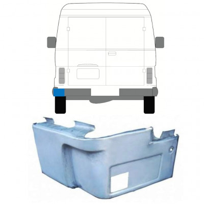 Galinis kampas už Volkswagen LT 1975-1996 / Kairė 11653