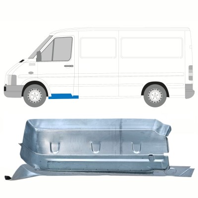 Laiptas su slenksčio dalimi už Volkswagen LT 1996-2005 / Kairė 16566