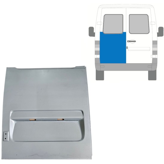 Galinių durų aukšta dalis už Volkswagen LT 1996-2005 / Kairė 16560