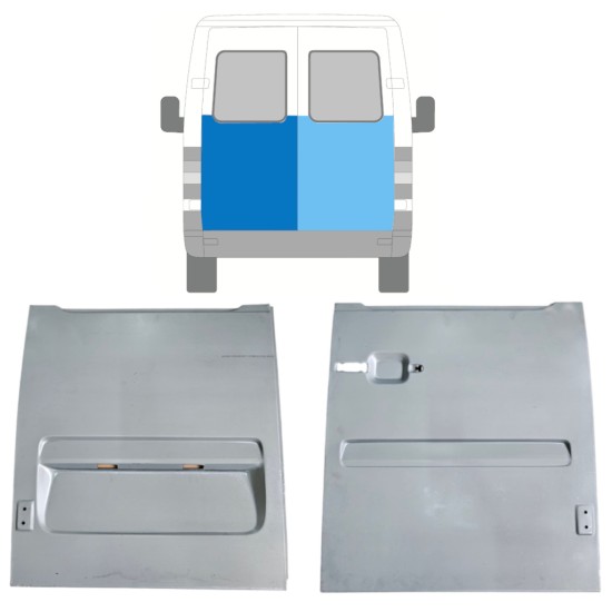 Galinių durų dalis už Volkswagen LT 1996-2005 / Kairė + Dešinė 16562