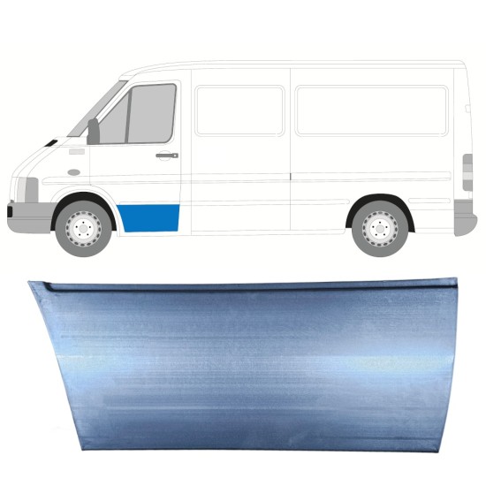 Priekinių durų skarda už Volkswagen LT 1996-2005 / Kairė 16554